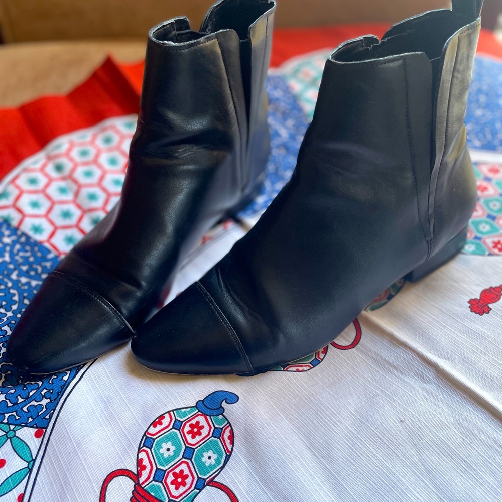 Zara basics booties/ankle boots.